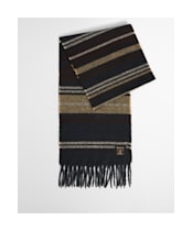 Barbour Alston Stripe Scarf - Birchwood Mix