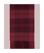 Barbour Mineral Tartan Scarf - CRIMSON HEATHER