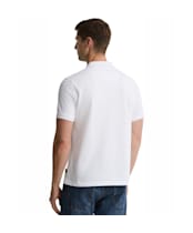 Men's Barbour Stately Zip Polo Shirt - White