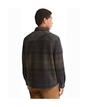 Men's Barbour Woodlane Brushed Check Overshirt - Shadow Classic Tartan