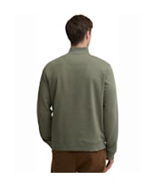 Men's Barbour Desmond Half Zip Sweat - Agave Green