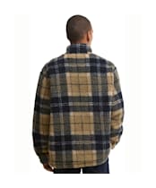Men's Barbour Tartan Fleece Half Zip - Birchwood Dress Tartan