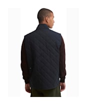 Men's Barbour Lux Lowerdale Gilet - Dark Navy