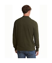 Men's Barbour Briggs Half Button Knit - Olive