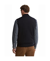 Men's Barbour Marcus Knitted Gilet - Navy