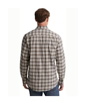 Men's Barbour Fallowlane Regular Fit Checked Shirt - Navy