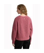 Women's Barbour Alderney Fleck Knitted Jumper - Tea Rose