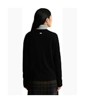 Women's Barbour Penwood Cashmere Knitted Jumper - Black