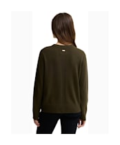 Women's Barbour Penwood Cashmere Knitted Jumper - Olive