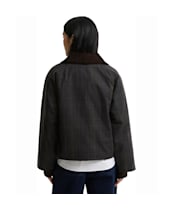 Women's Barbour Arlene Checked Waxed Jacket - Classic / Shadow Classic