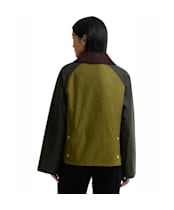 Women's Barbour Cottingham Waxed Jacket - Golden Olive / Fern