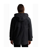 Women's Barbour Wrenwood Waxed Jacket - Navy / Ancient Tartan
