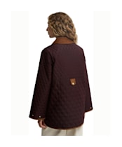 Women's Barbour Whickham Quilted Jacket - Fig / Muted