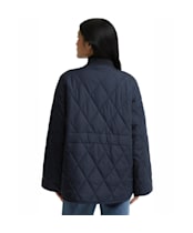Women's Barbour Abercorn Quilted Jacket - Dark Navy / Ancient