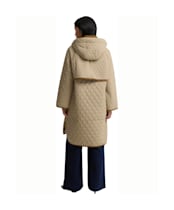 Women's Barbour Ravensden Quilted Jacket - Light Trench / Ancient
