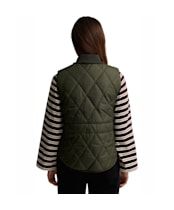 Women's Barbour Glendyn Quilted Gilet - Olive / Shadow Classic