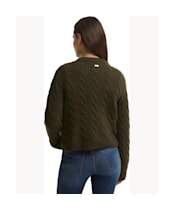 Women's Barbour Joan Knitted Jumper - Olive