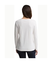 Women's Barbour Lossie Long Sleeve T-Shirt - Cloud