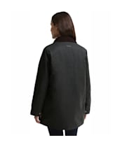 Women's Barbour Modern Border Waxed Jacket - Sage / Classic