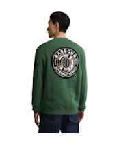 Men's Barbour International 90th Anniversary Graphic Sweatshirt - Racing Green