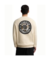Men's Barbour International 90th Anniversary Graphic Sweatshirt - Chalk
