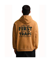 Men's Barbour International Eric Graphic Hoodie - Honey