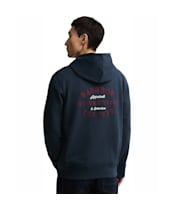 Men's Barbour International Pull Graphic Hoodie - Navy