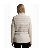 Women's Barbour International Ari Quilted Sweat - Moonbeam