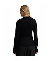 Women's Barbour International Molina Knitted Jumper - Black