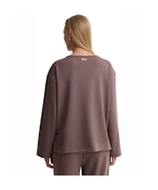 Women's Barbour International Kenna Sweatshirt - Truffle