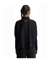 Women's Barbour International Kemora Half Zip Sweatshirt - Nutmeg