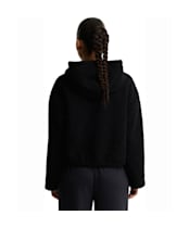 Women's Barbour International Lilah Fleece Hoodie - Black
