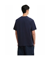  Men's Barbour Dalton Logo Oversized T-Shirt - Navy