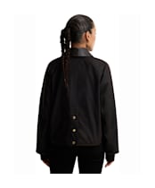 Women's Barbour International Donnington Waxed Jacket - Rustic / Truffle Northumberland