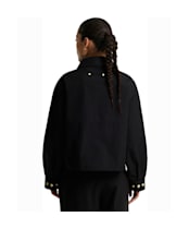 Women's Barbour International Gabriette Showerproof Jacket - Black
