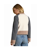 Women's Joules Nora Colourblock Cardigan - Brown