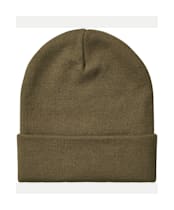 Ridgeline Heritage Fine Knit Beanie Hat - Teak