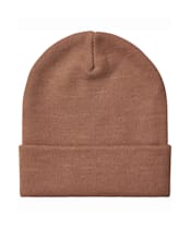 Ridgeline Heritage Fine Knit Beanie Hat - Nutmeg