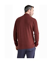 Men's Ridgeline Hartland 1/4 Zip Knit - Oxblood
