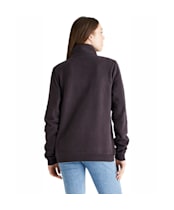 Women's Ridgeline Brancaster 1/4 Zip Top - Deep Bark