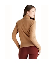  Women's Ridgeline Melford Roll Neck Knit - Sienna