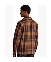 Men's Joules Flannel Overshirt - Brown