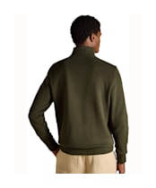 Men's Joules Alistair French Ribbed 1/4 Zip Sweatshirt - New Green