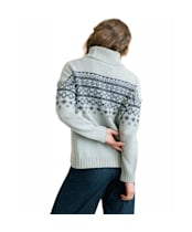 Women's Lily & Me Easel Fair Isle Jumper - Mist