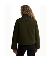 Women's Barbour Elenora Casual Fleece Jacket - Olive