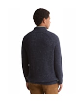 Men's Barbour Essentials Fleck Shawl Neck - Navy