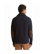 Men's Barbour Hartland Knitted Shawl Neck Cardigan - Navy