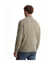 Men's Barbour Nelson Essential Half Zip Sweater - SHADOW GREEN