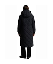 Women's Barbour Alverstone Puffer Jacket - Black / Ancient 