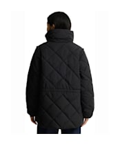 Women's Barbour Tanfield Puffer Jacket - Black / Ancient 